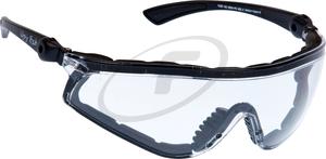 RS5959+PS FLARE SAFETY MATT BLK/CLEAR