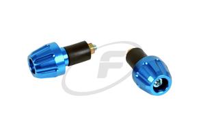 TAPERED BAR END BLUE